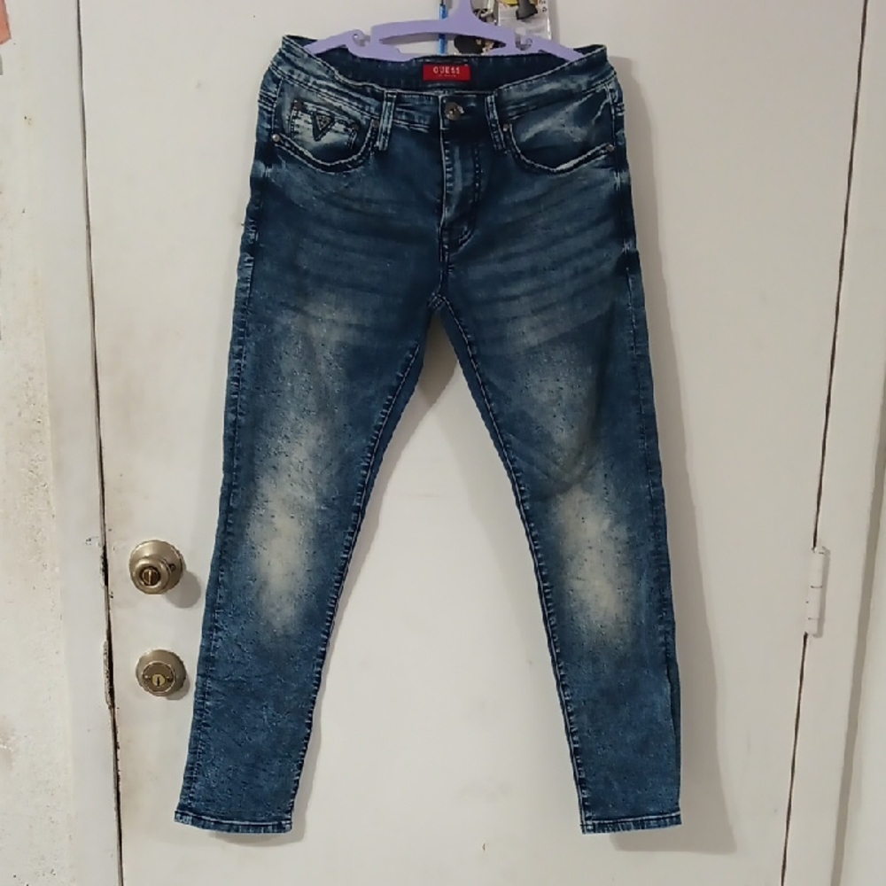 Guess Dark Blue Denim Pants